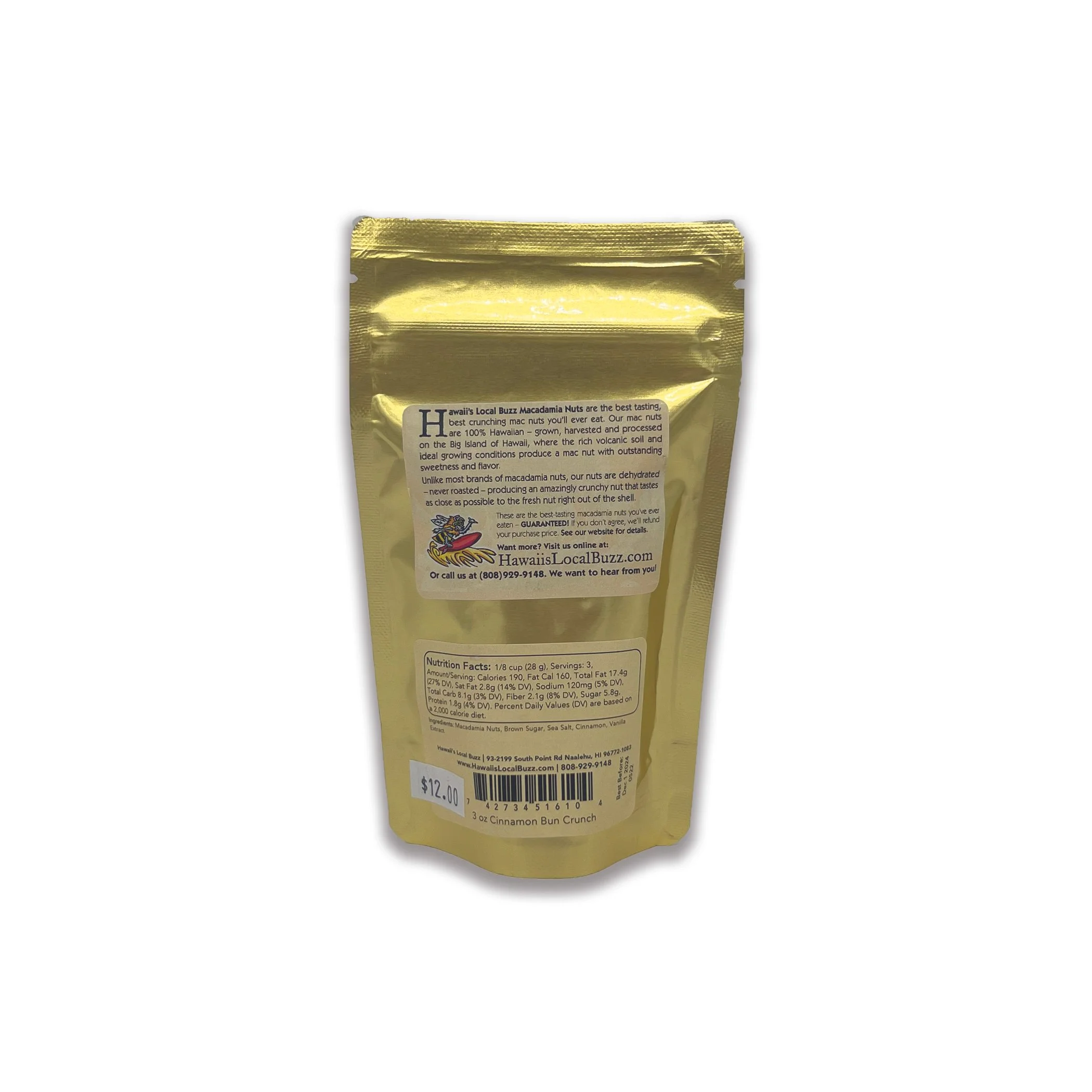 Hawaii's Local Buzz Macadamia Nuts — lavaloha